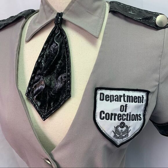 Dreamgirl corrections officer Halloween costume outfit size large - Picture 5 of 13